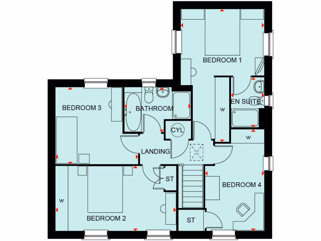 property High Res Floorplan Images}