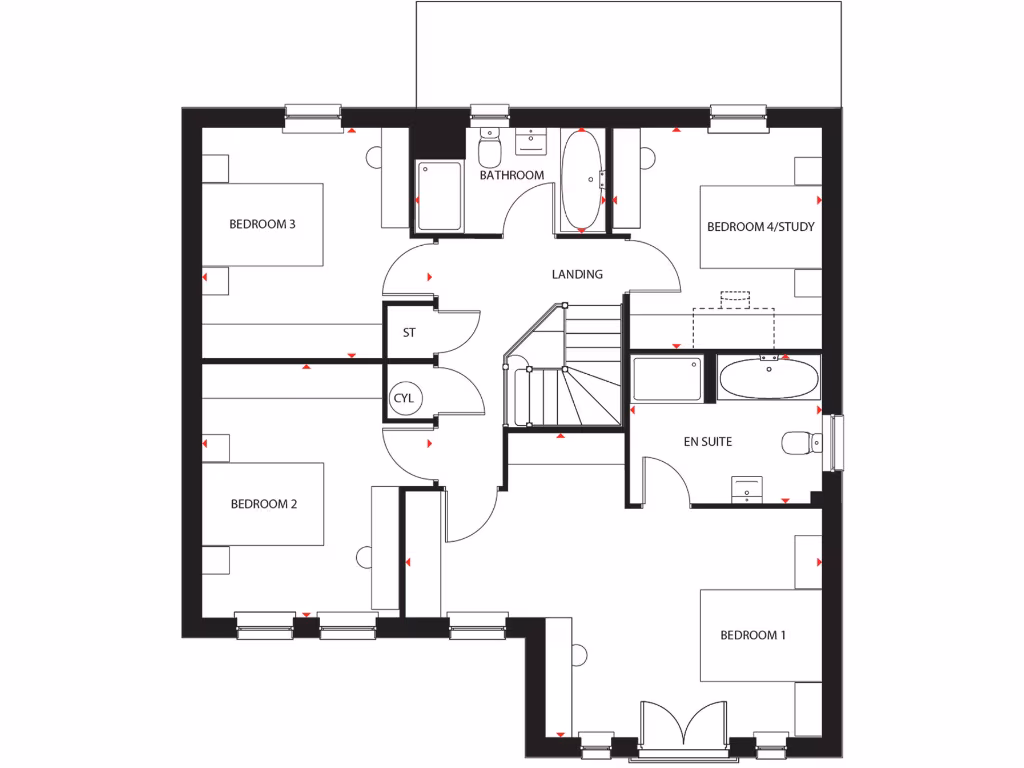 property High Res Floorplan Images}