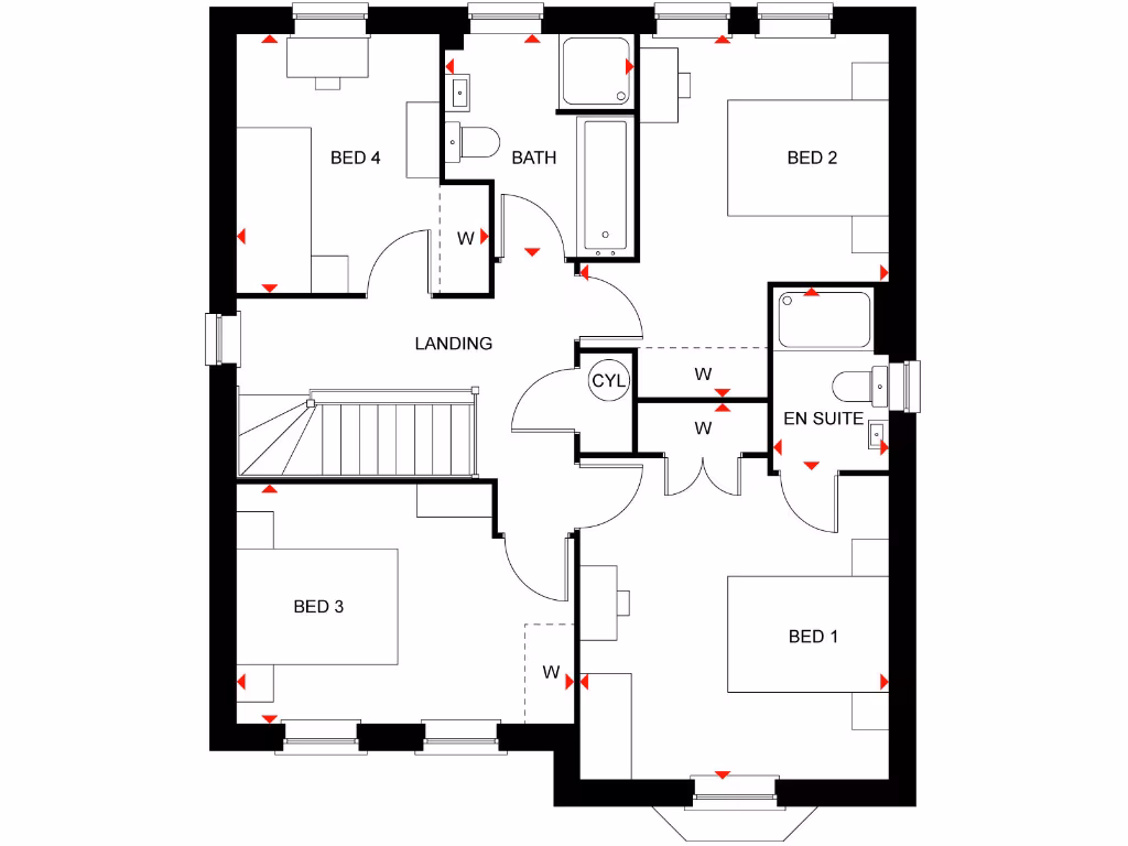 property High Res Floorplan Images}
