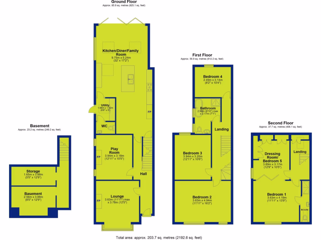 property High Res Floorplan Images}