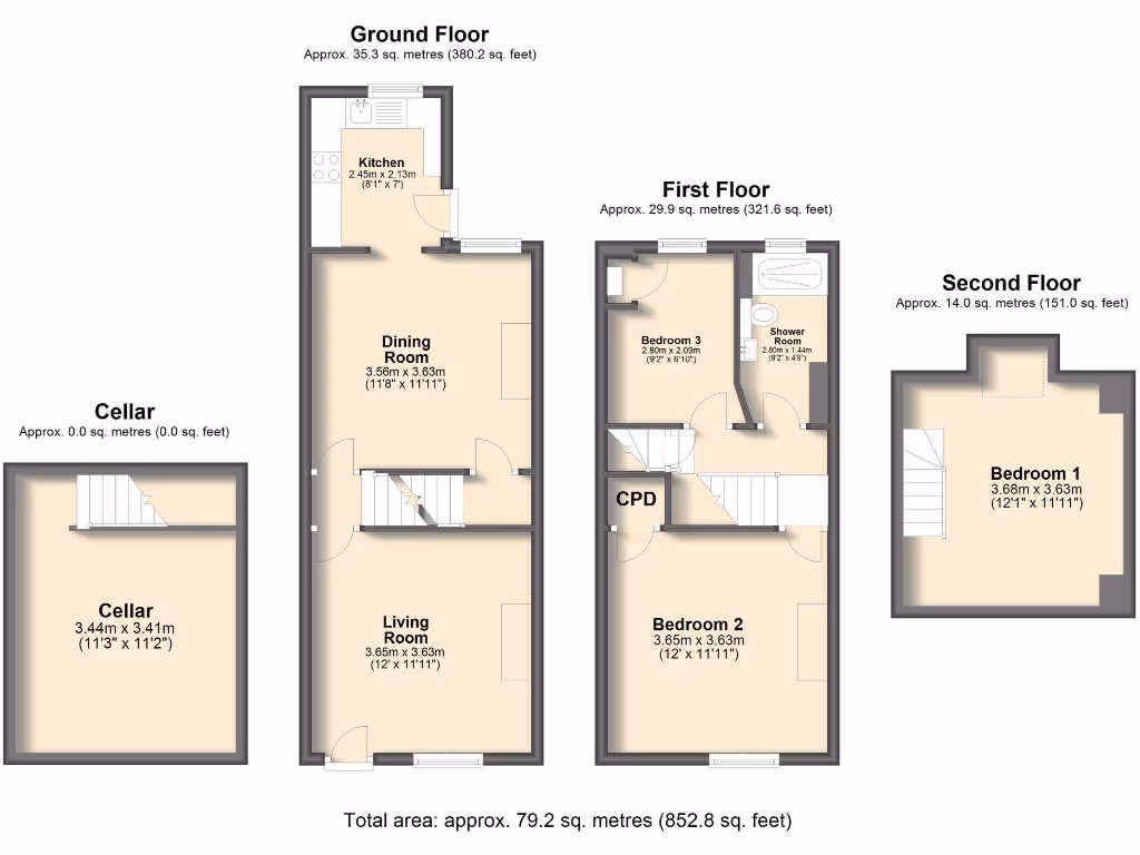 property High Res Floorplan Images}