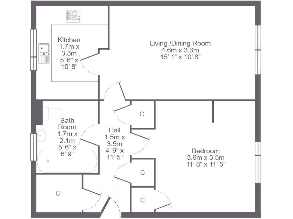 property High Res Floorplan Images}