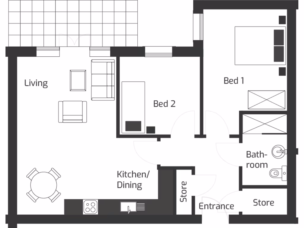 property High Res Floorplan Images}