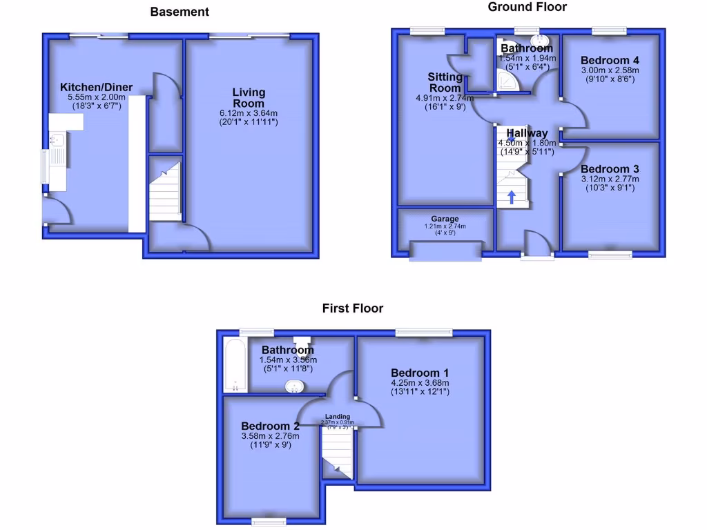 property High Res Floorplan Images}