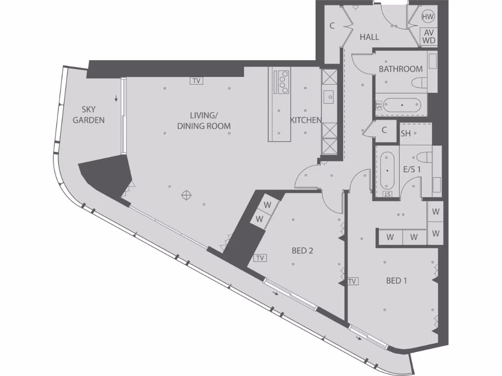 property High Res Floorplan Images}