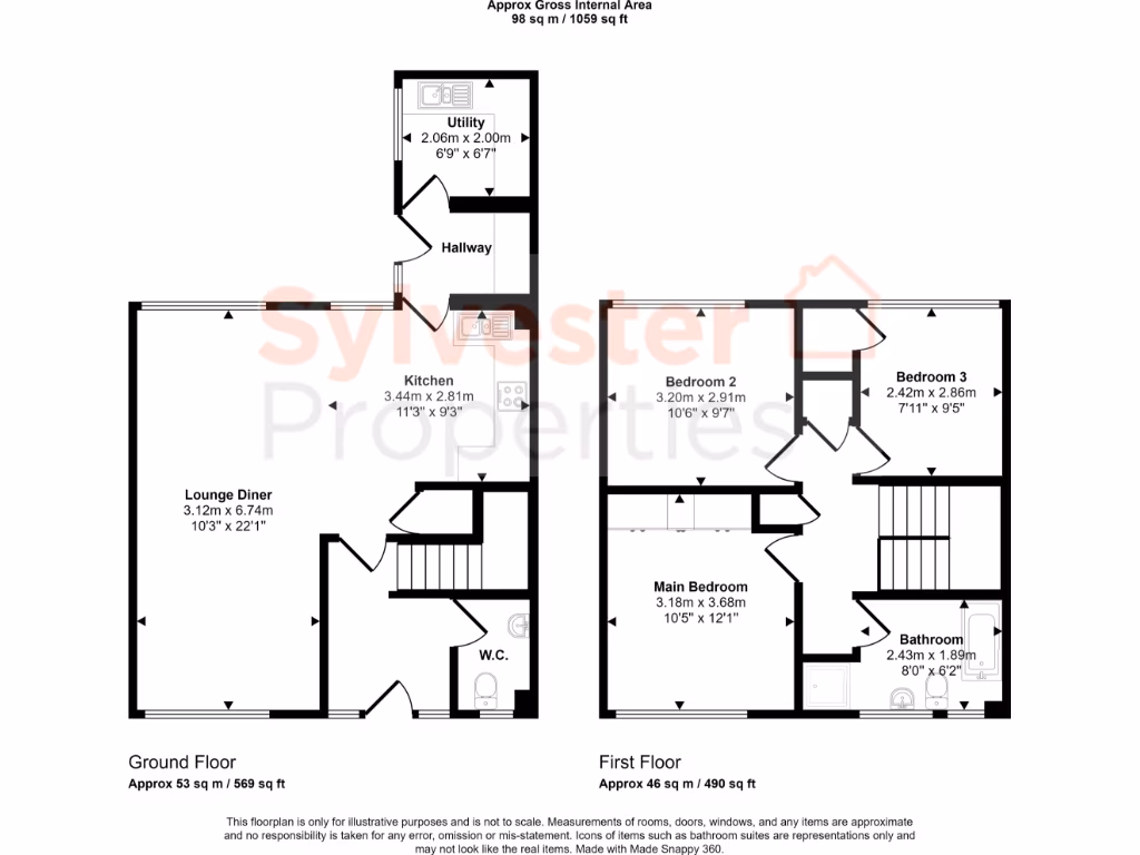 property High Res Floorplan Images}