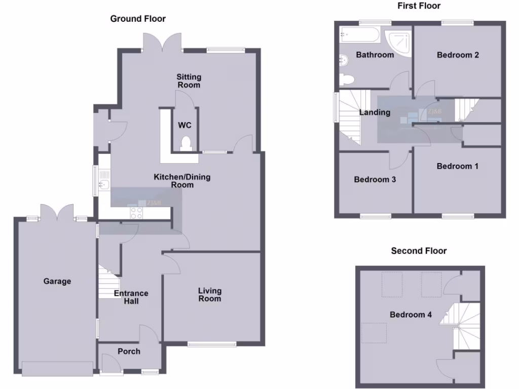 property High Res Floorplan Images}