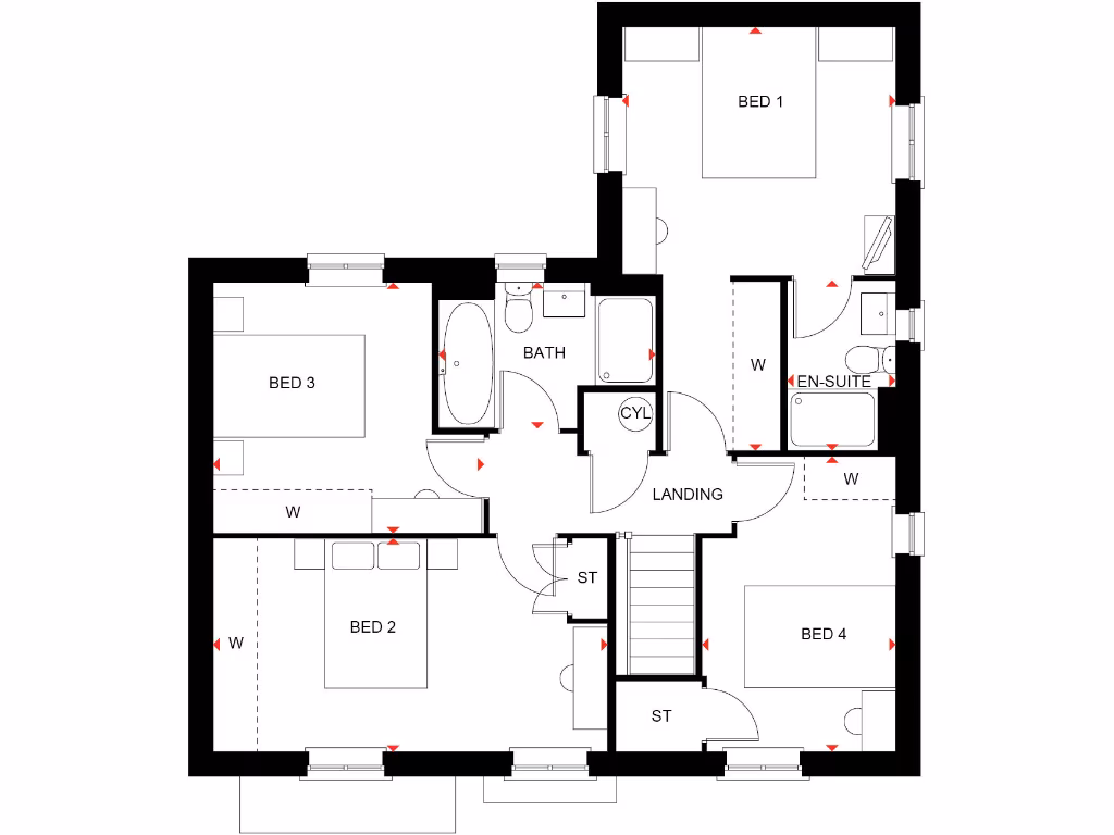 property High Res Floorplan Images}