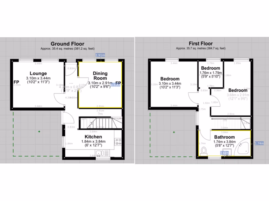 property High Res Floorplan Images}