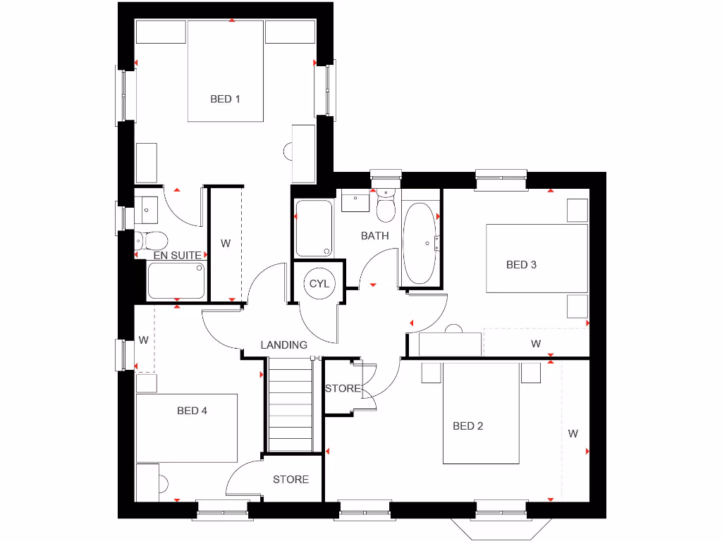 property High Res Floorplan Images}