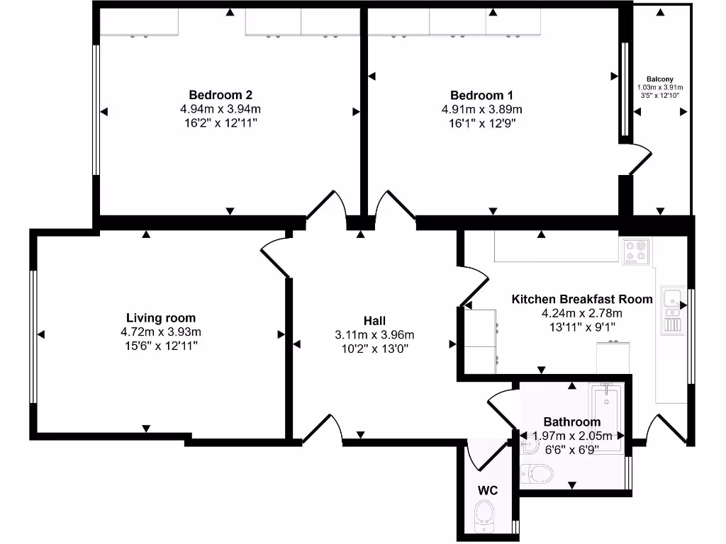 property High Res Floorplan Images}