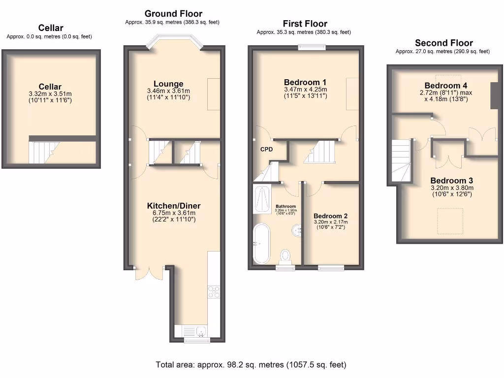 property High Res Floorplan Images}