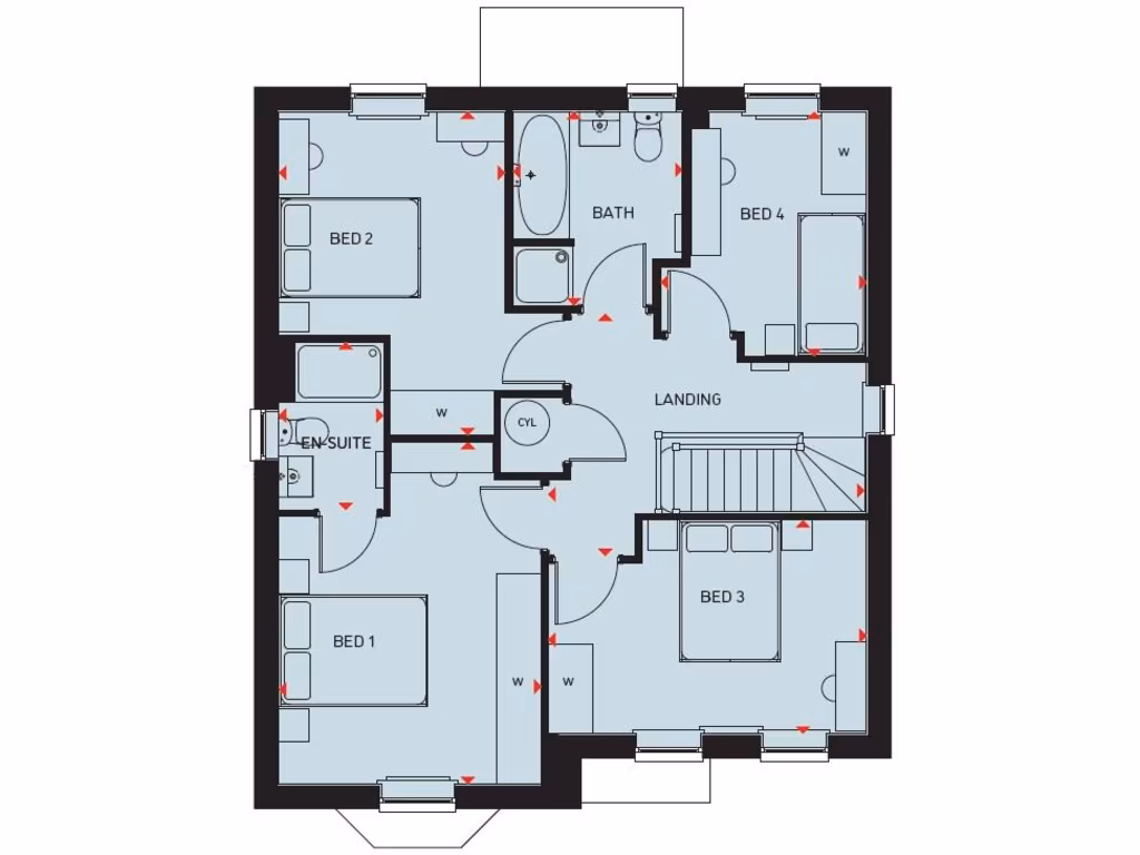 property High Res Floorplan Images}