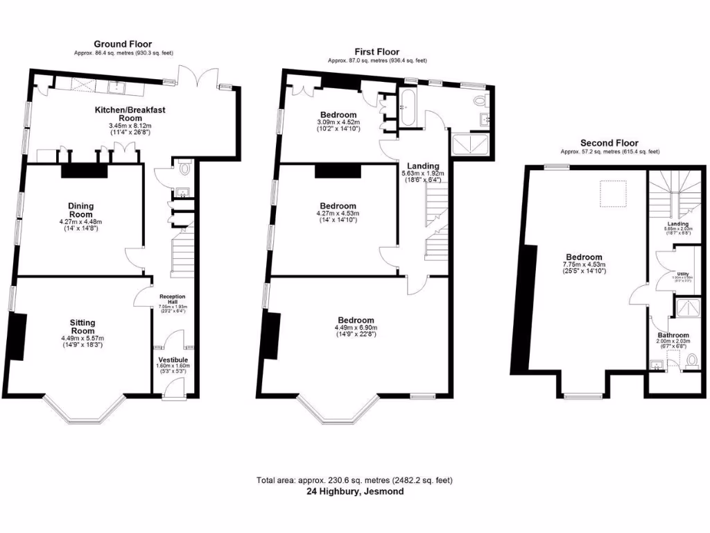 property High Res Floorplan Images}