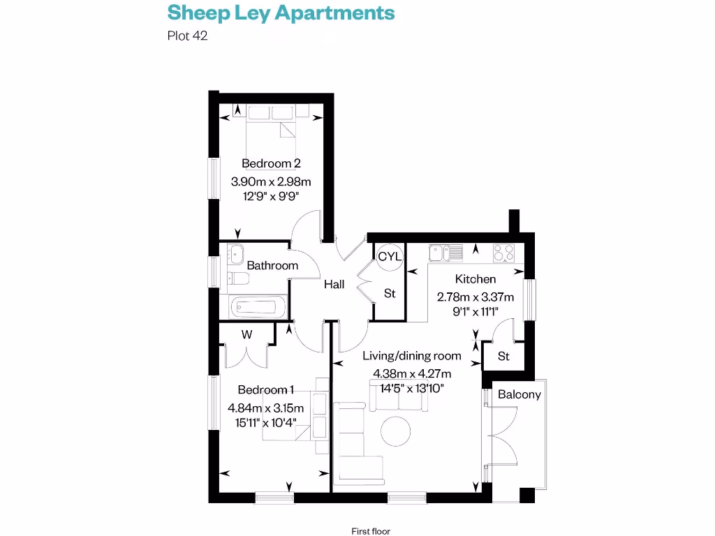 property High Res Floorplan Images}