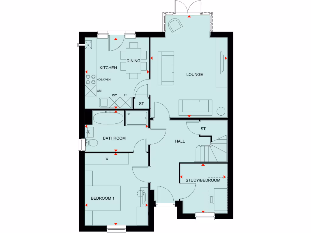 property High Res Floorplan Images}