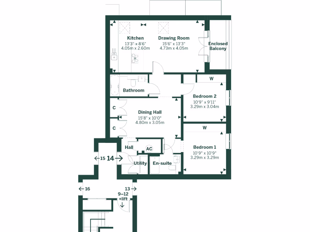 property High Res Floorplan Images}