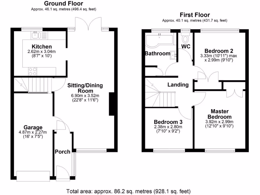 property High Res Floorplan Images}