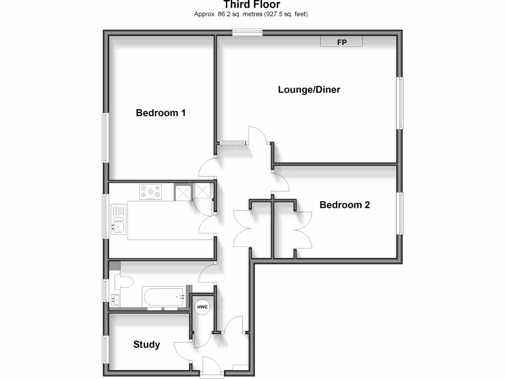 property High Res Floorplan Images}
