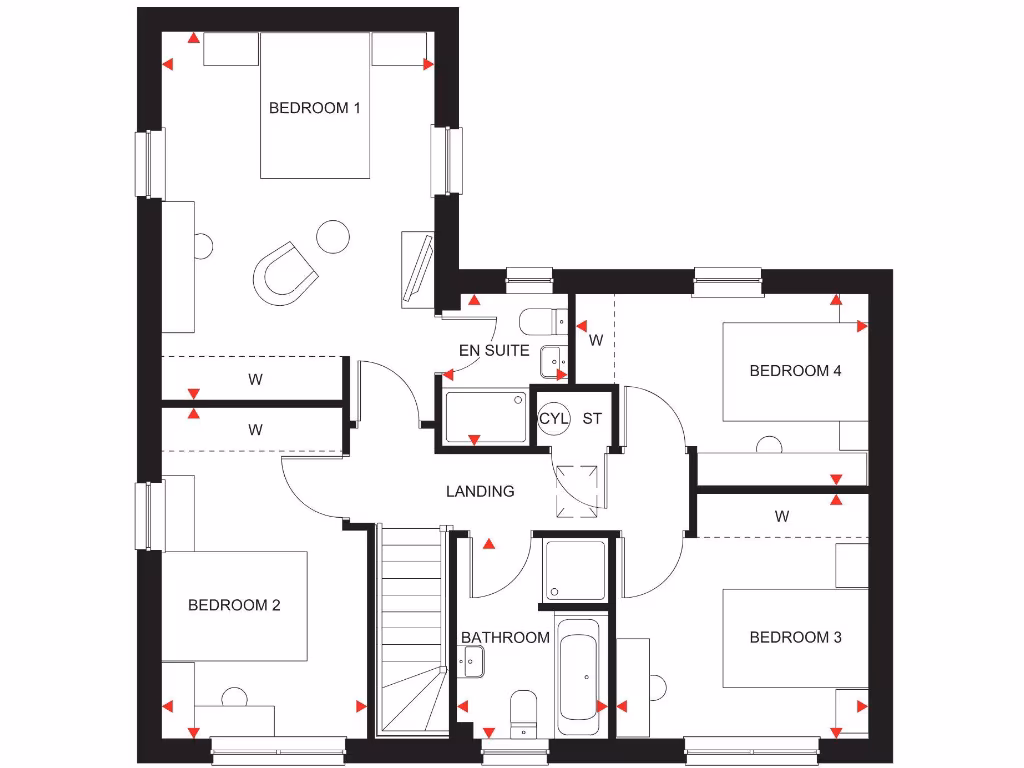 property High Res Floorplan Images}