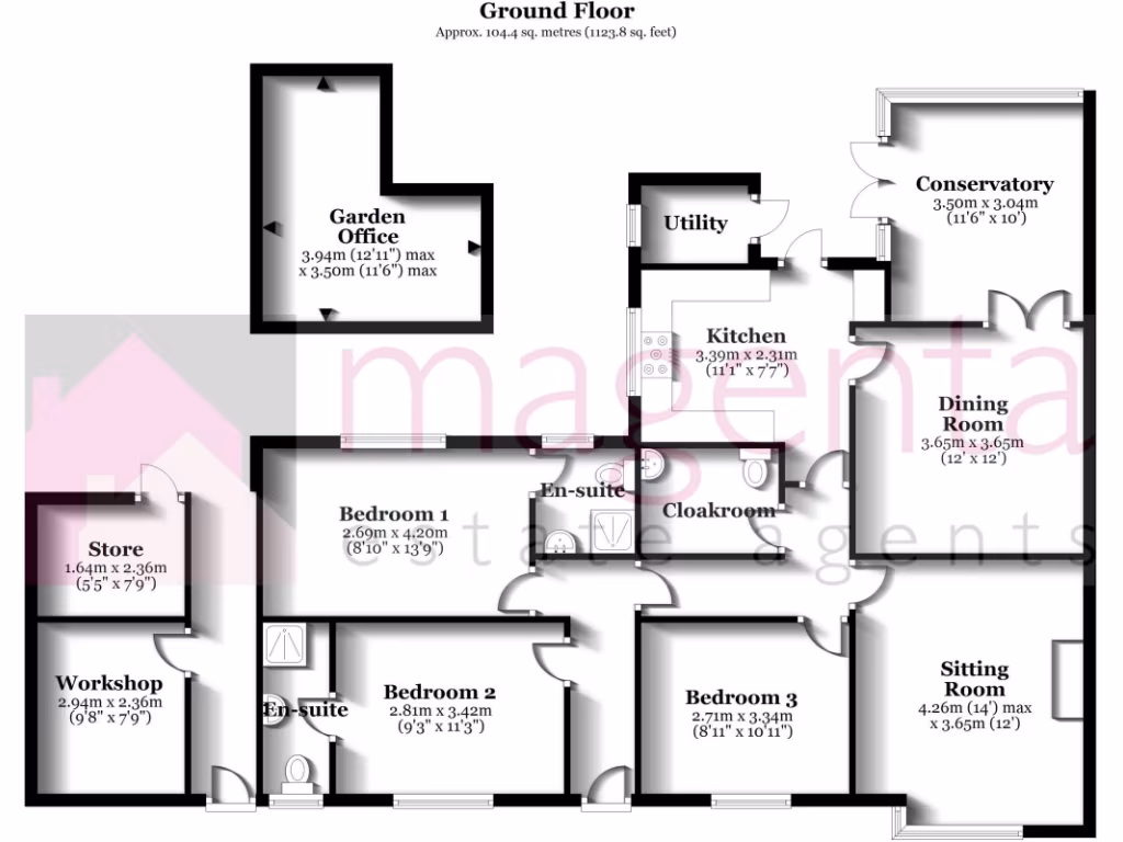 property High Res Floorplan Images}