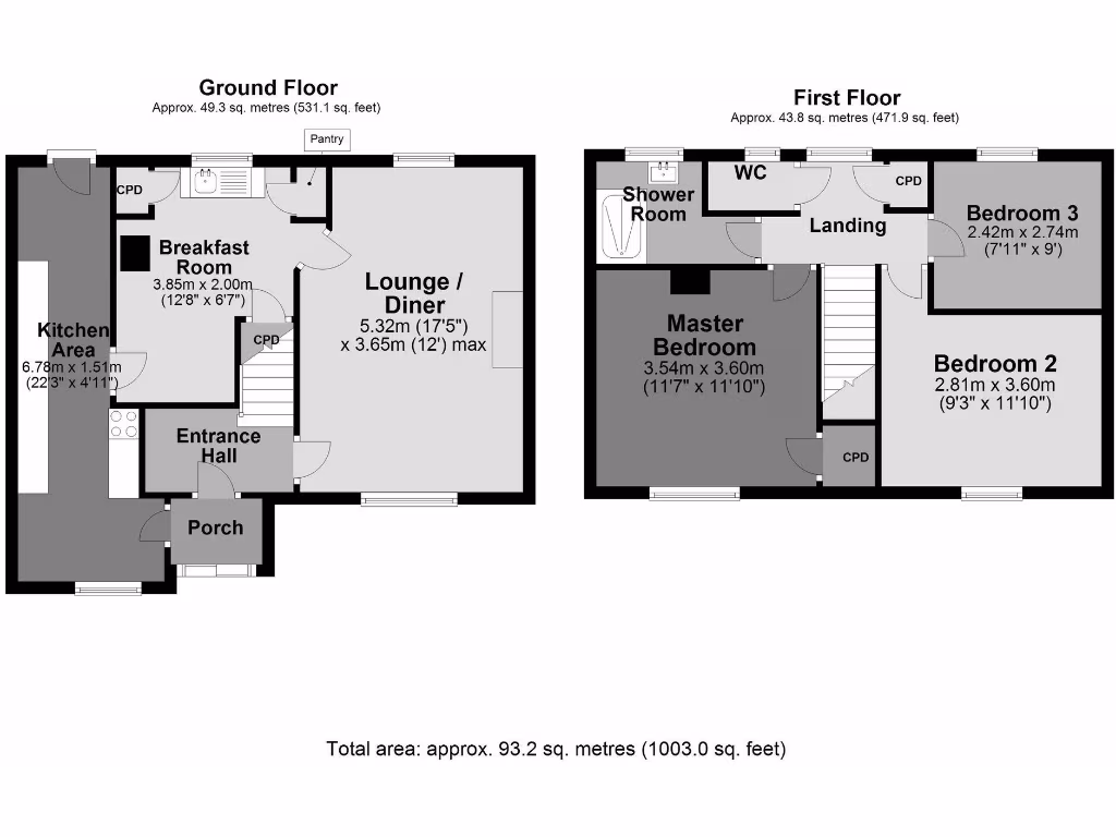property High Res Floorplan Images}