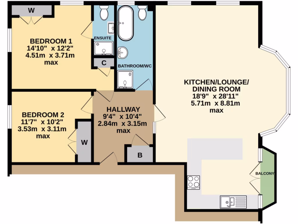 property High Res Floorplan Images}
