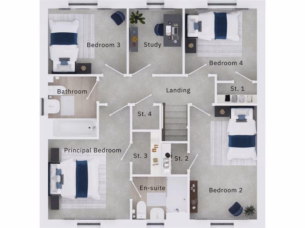 property High Res Floorplan Images}