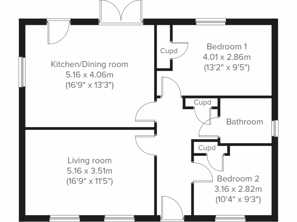 property High Res Floorplan Images}
