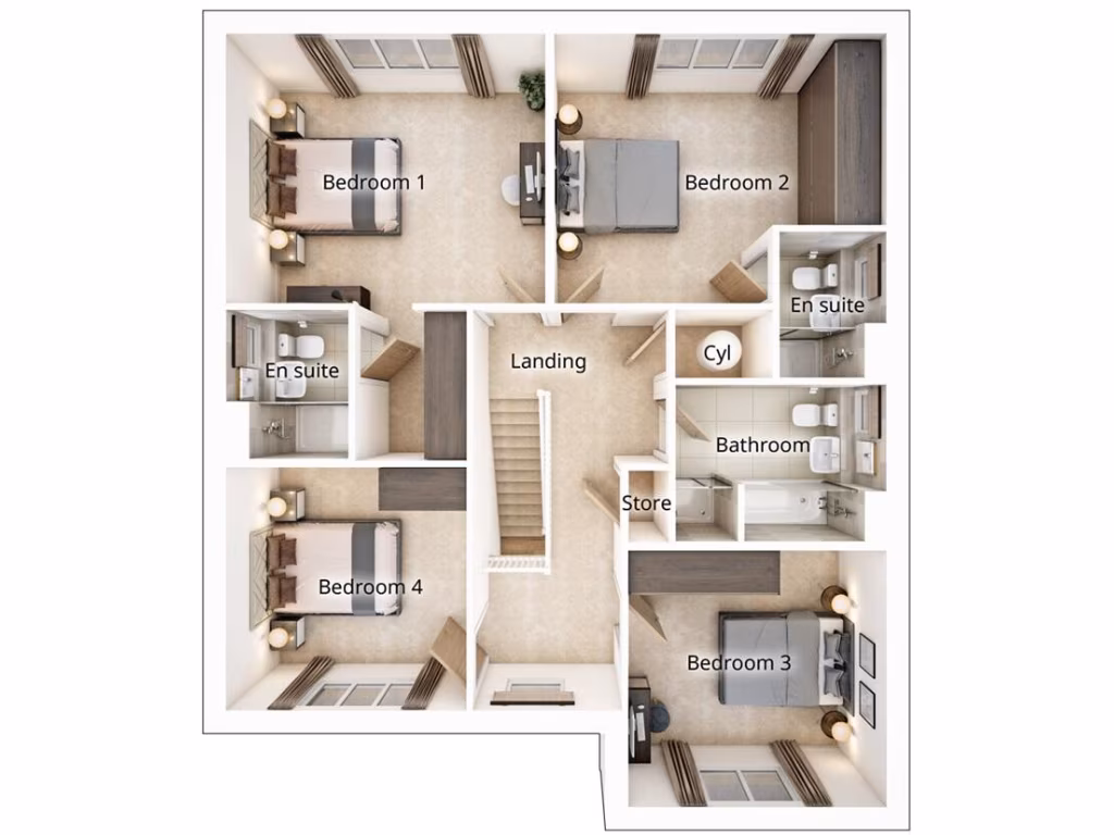 property High Res Floorplan Images}