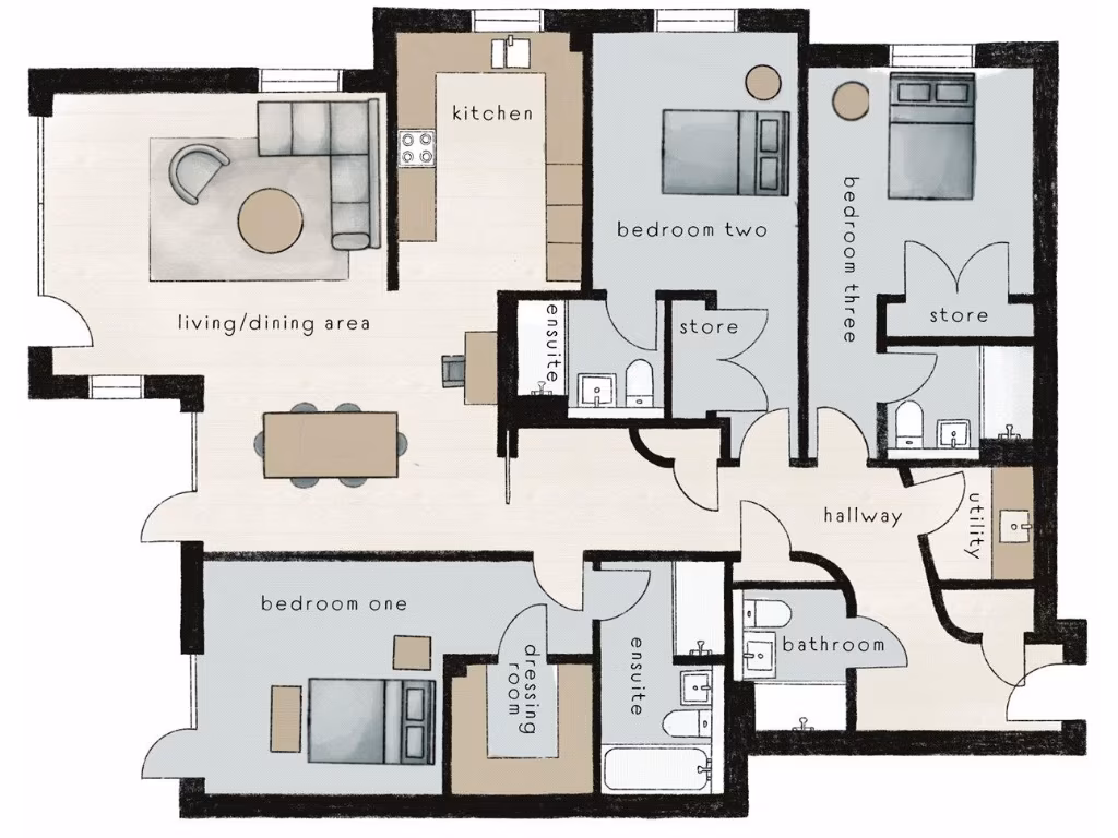 property High Res Floorplan Images}