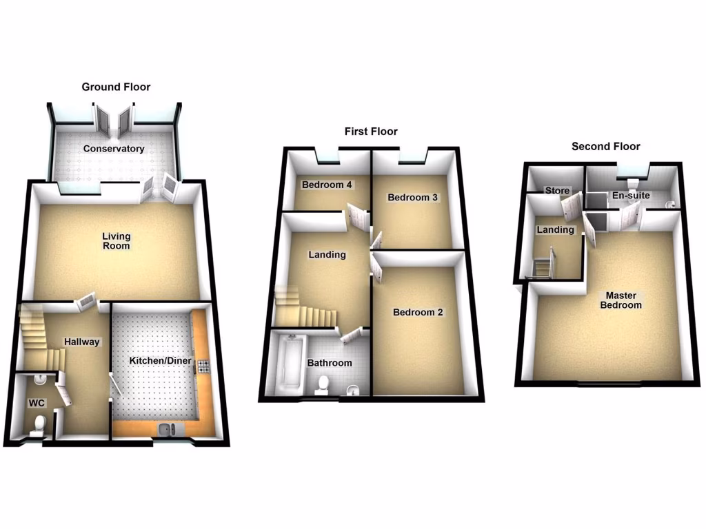property High Res Floorplan Images}