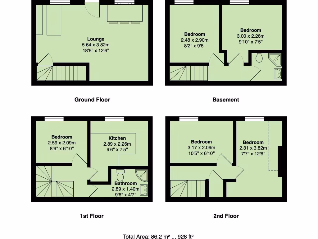 property High Res Floorplan Images}