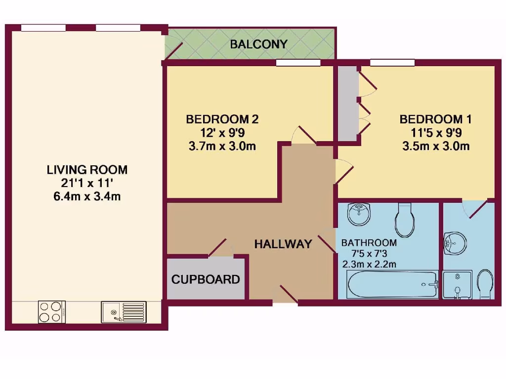 property High Res Floorplan Images}