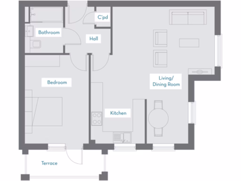 property High Res Floorplan Images}