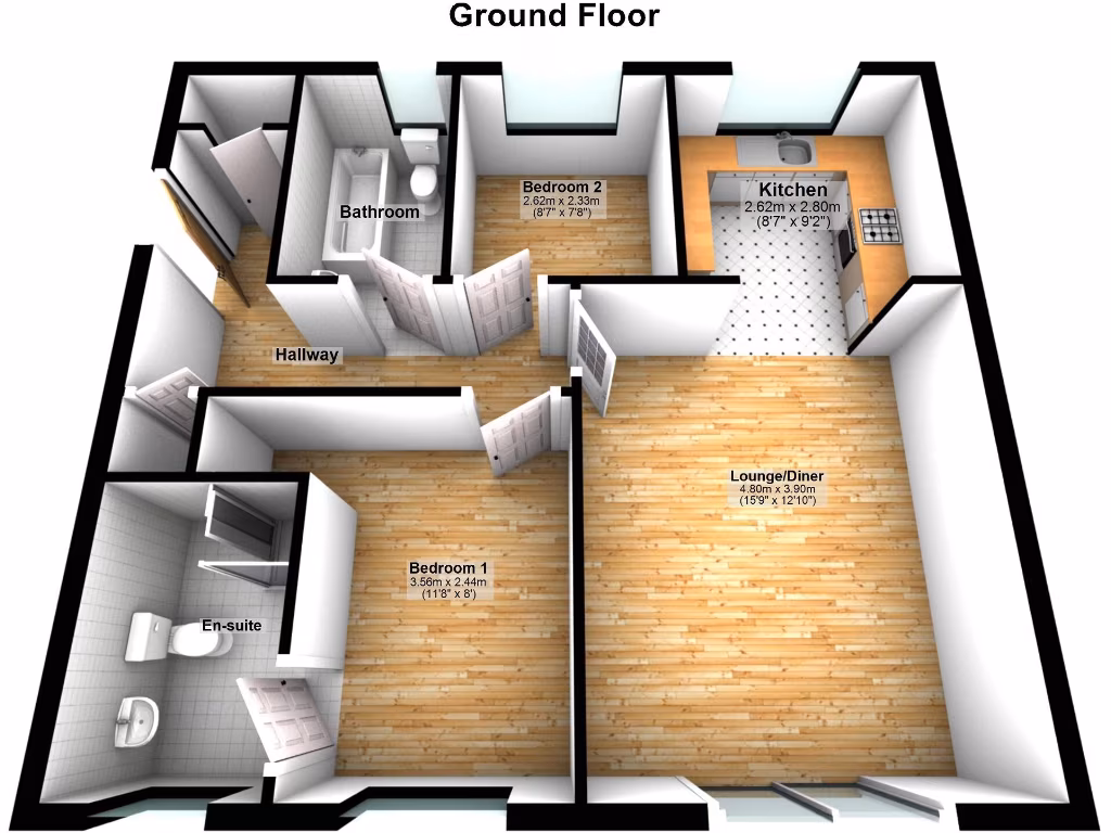 property High Res Floorplan Images}