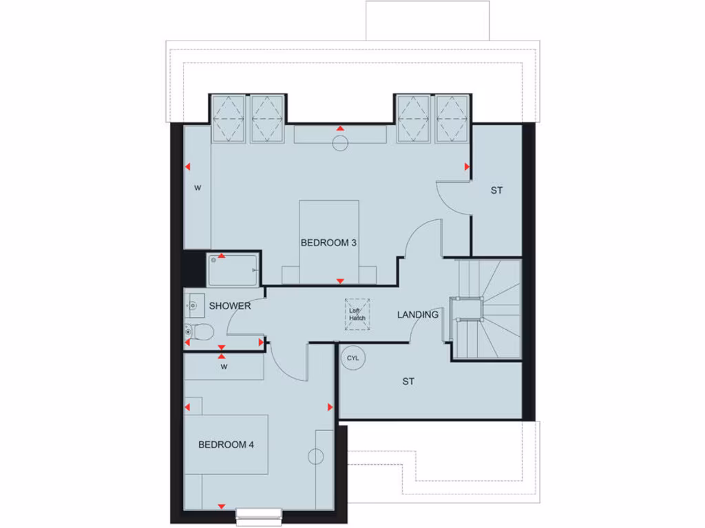 property High Res Floorplan Images}
