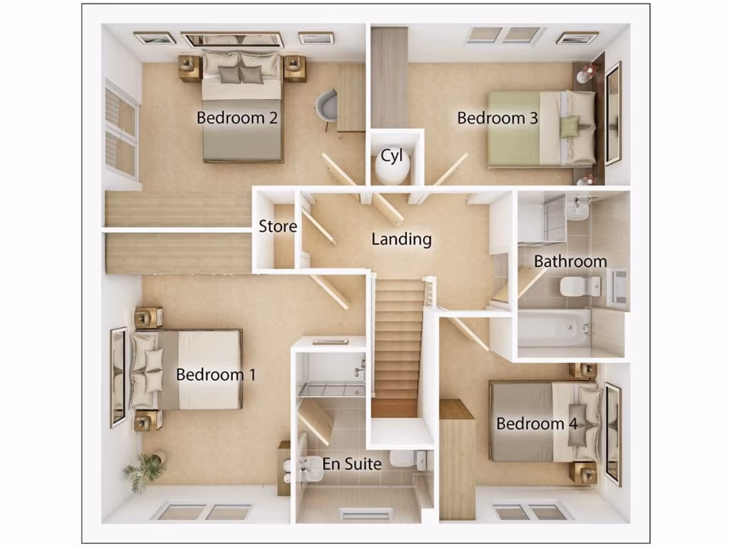 property High Res Floorplan Images}