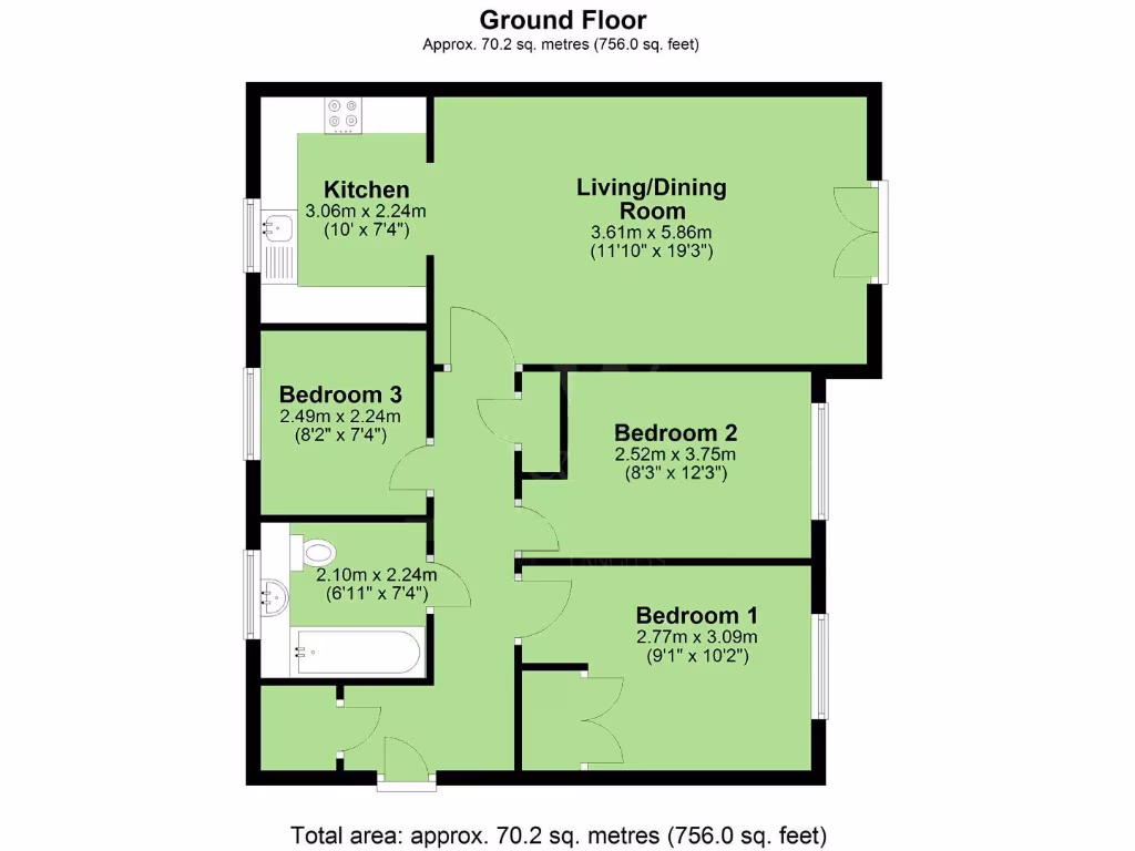 property High Res Floorplan Images}