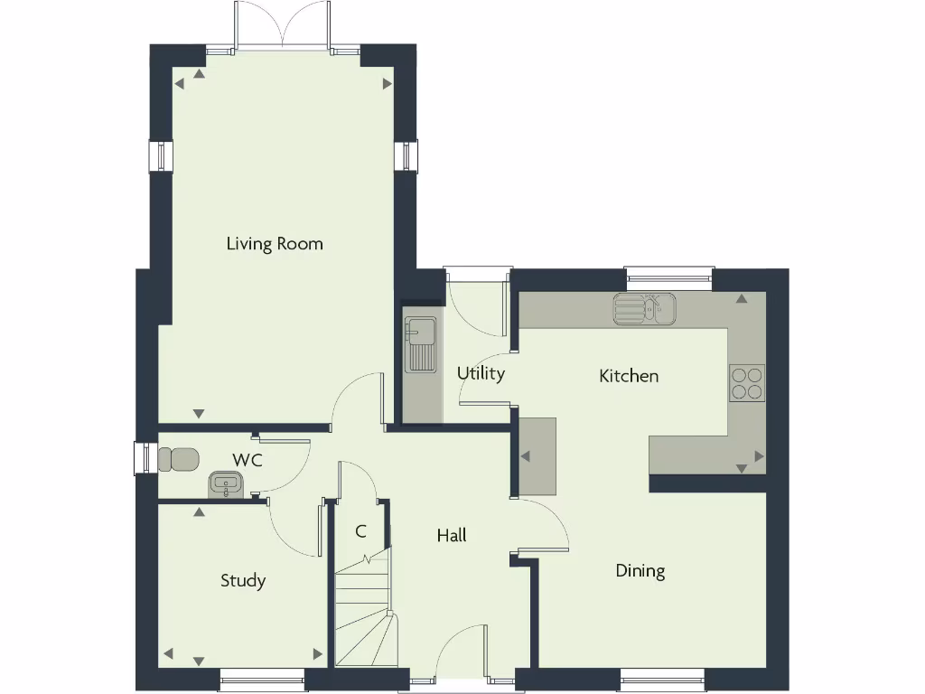 property High Res Floorplan Images}