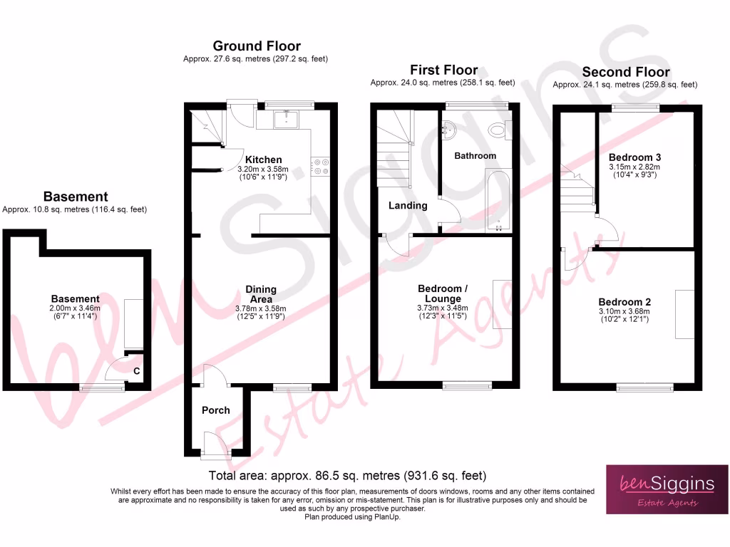 property High Res Floorplan Images}