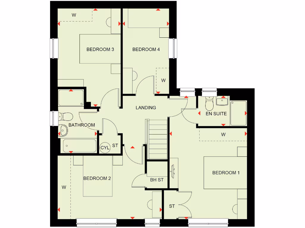 property High Res Floorplan Images}