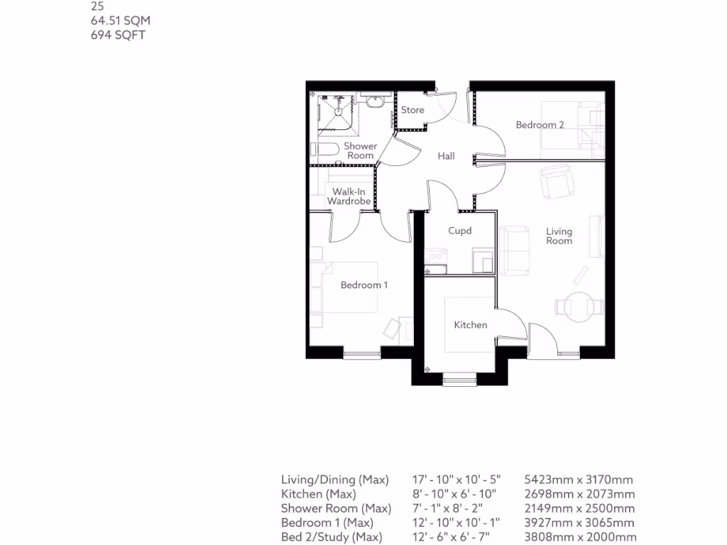 property High Res Floorplan Images}