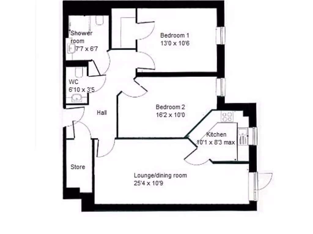 property High Res Floorplan Images}
