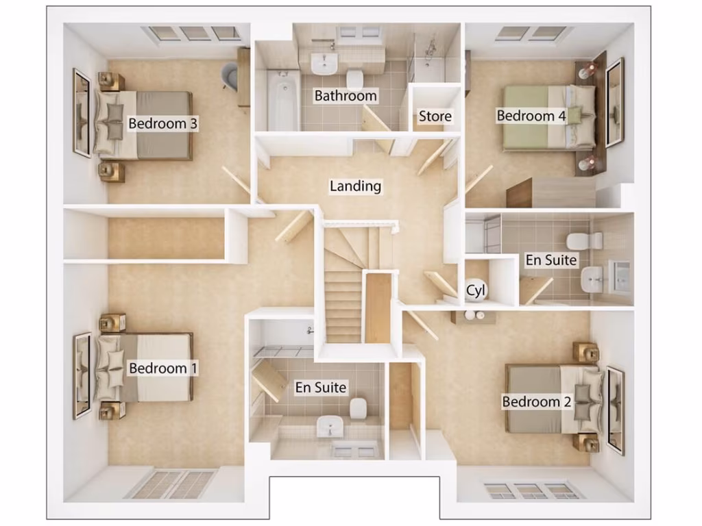 property High Res Floorplan Images}