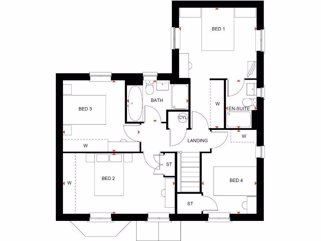 property High Res Floorplan Images}
