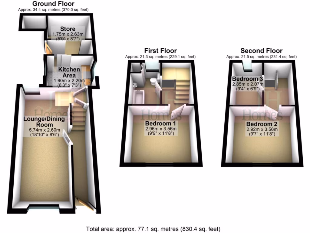property High Res Floorplan Images}