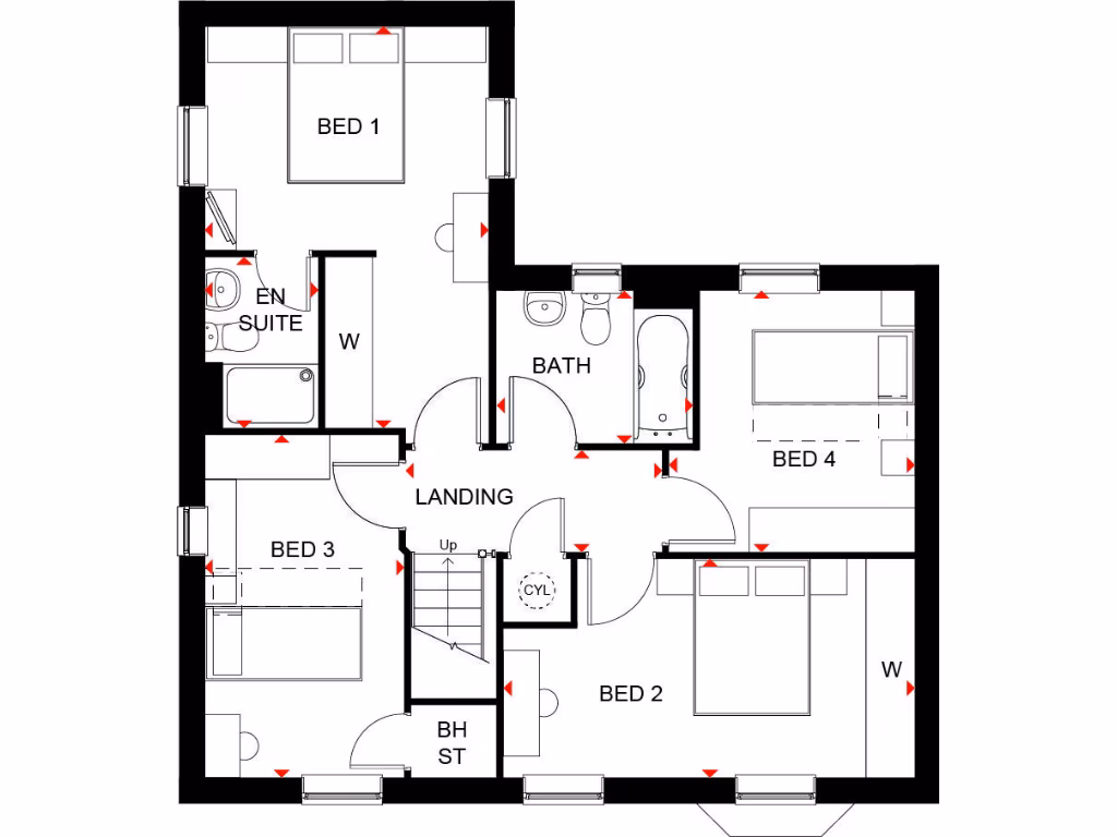 property High Res Floorplan Images}