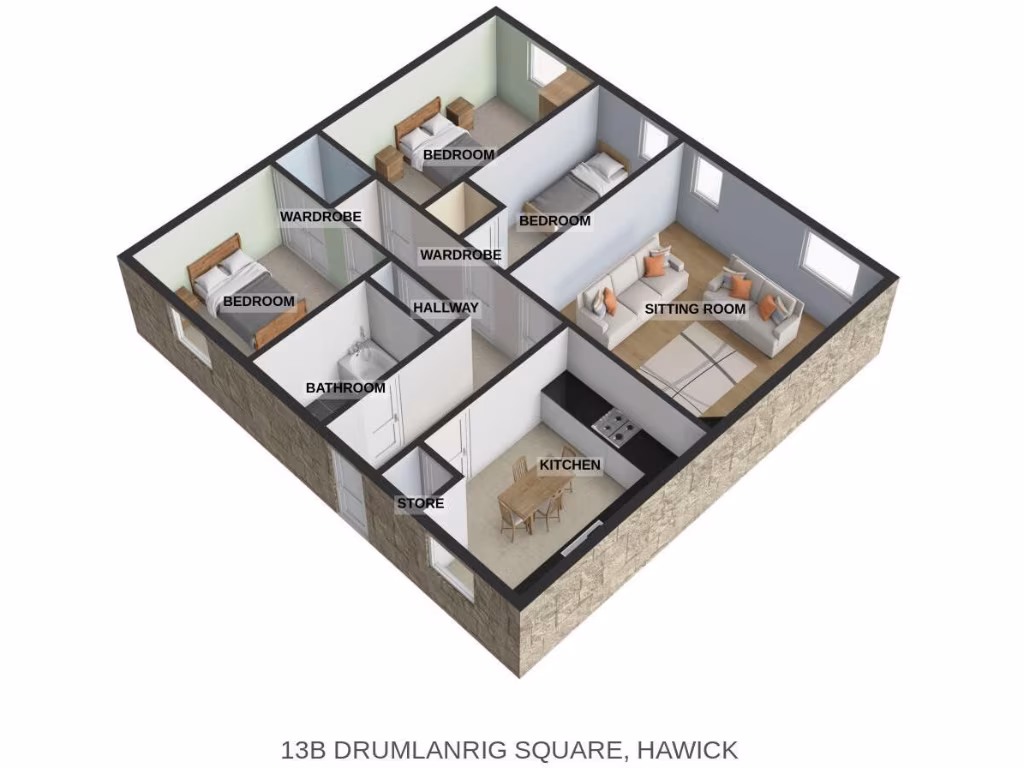 property High Res Floorplan Images}