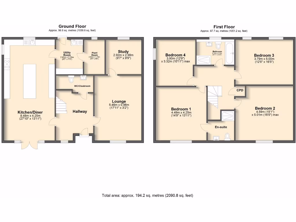property High Res Floorplan Images}